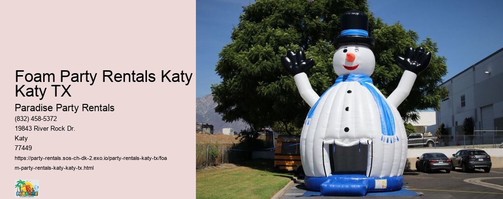 Make Memories Last with Katys Top Party Rental Service