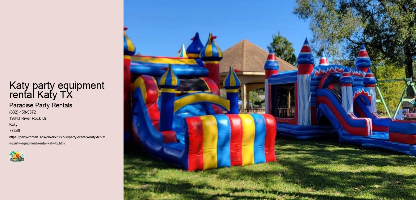 Turn Ordinary Gatherings into Extraordinary Events with Paradise Party Rentals!