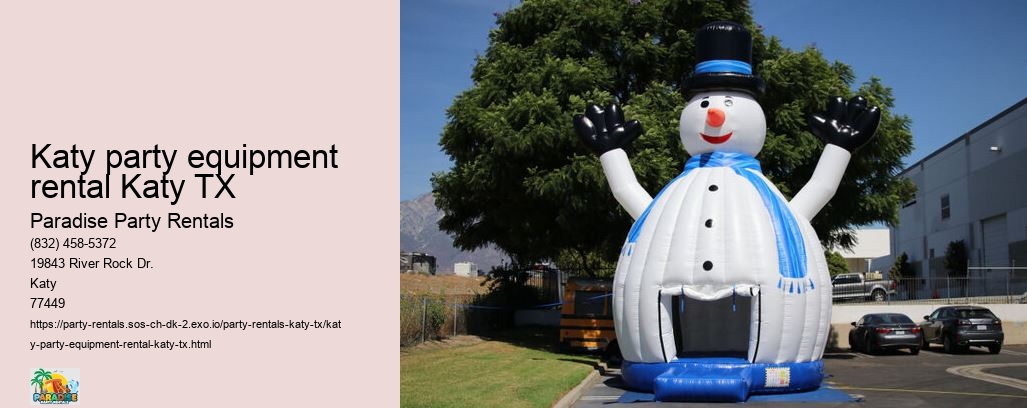 Create Unforgettable Memories with Paradise Party Rentals Event Expertise!