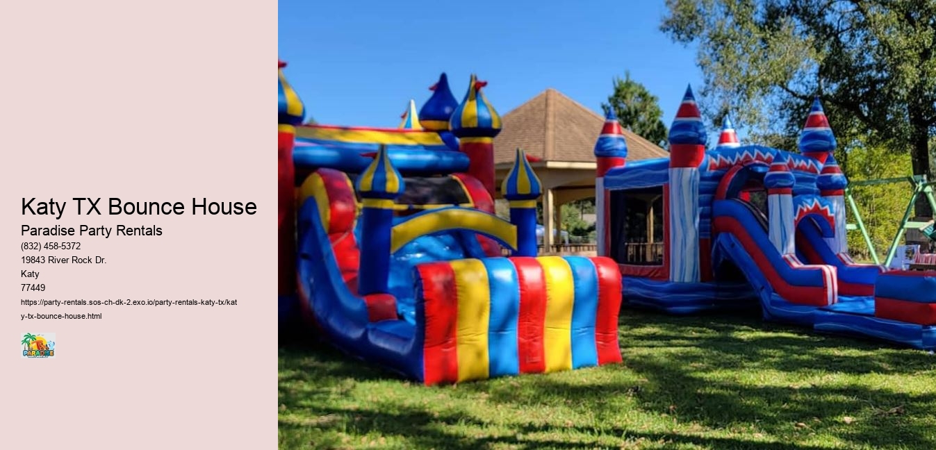 Katy TX Bounce House  