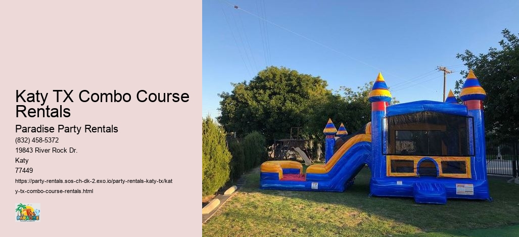 Katy TX Combo Course Rentals