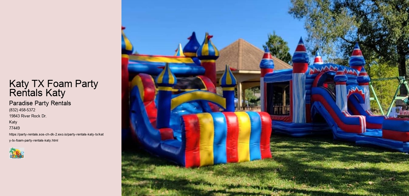Elevate Every Celebration with Paradise Party Rentals Top-Notch Equipment!