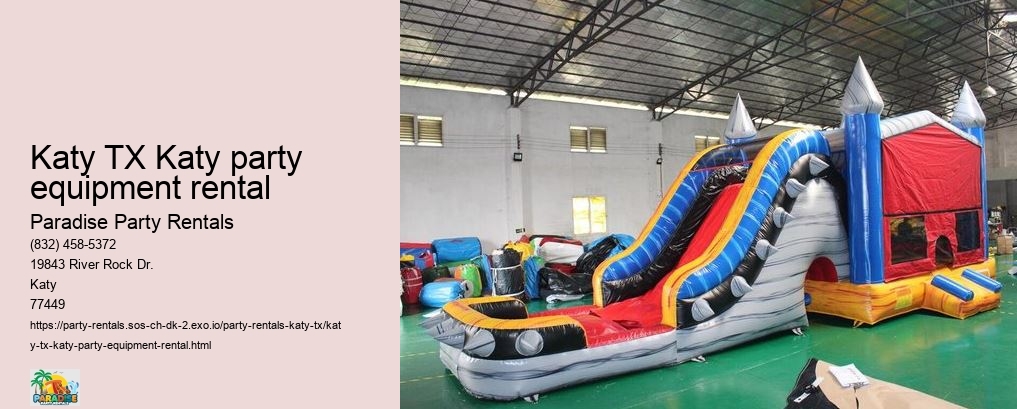 Paradise Party Rentals: Your Partner in Creating Unforgettable Moments!