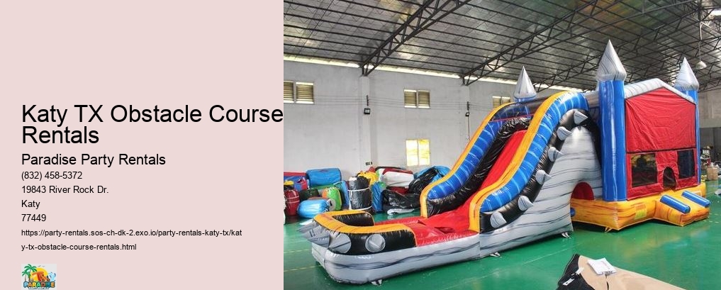 Katys Favorite Party Rentals: Where Every Event Is a Hit