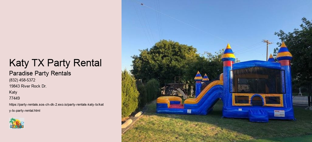 Katy TX Party Rental 