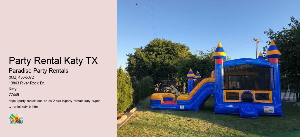 Party Rental Katy TX