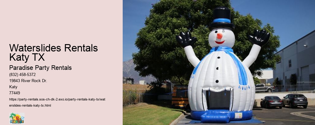 Katy Celebrations Shine Bright with Paradise Party Rentals Expert Touch!